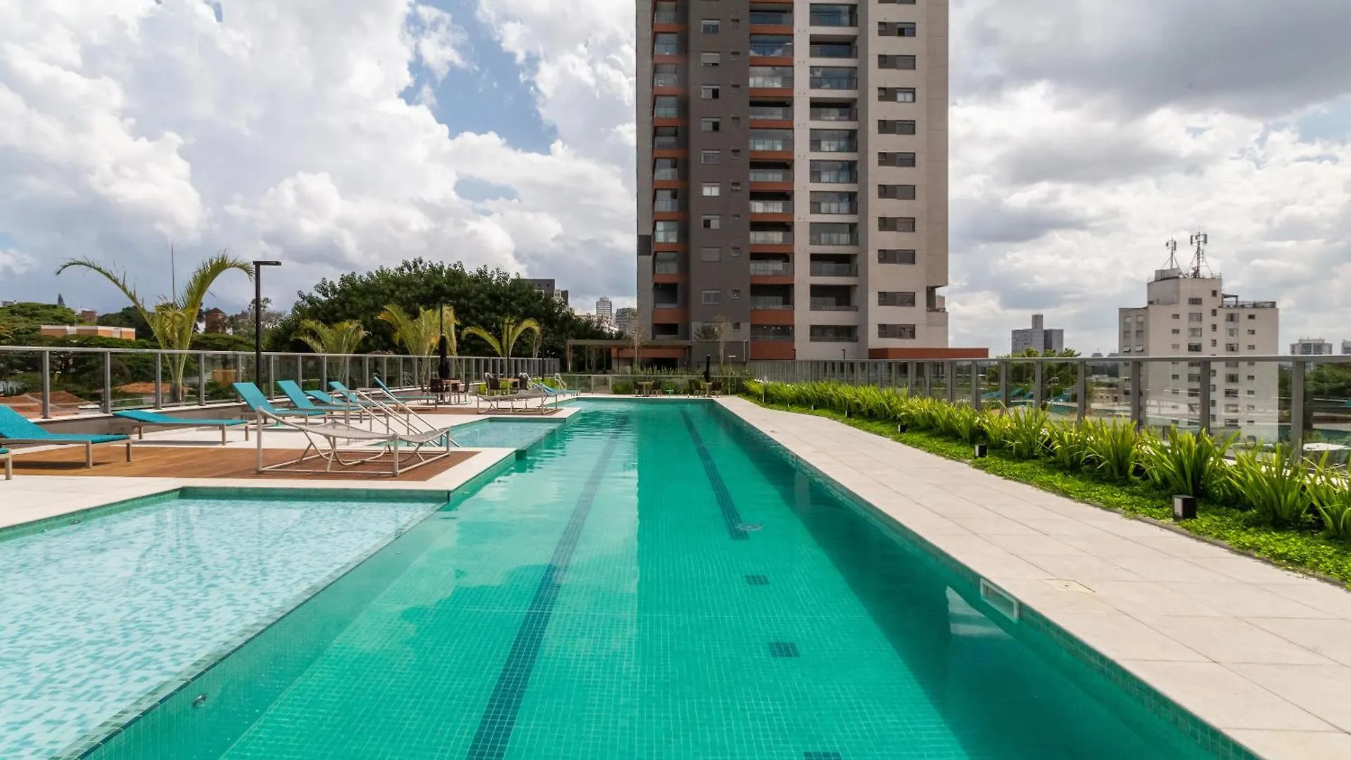 Lume Alto Da Boa Vista - Studios Por Temporada São Paulo Apartmán